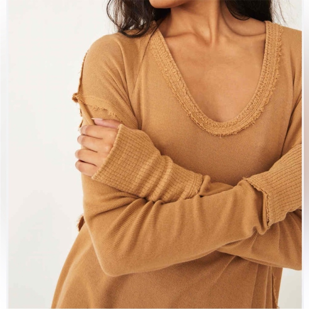 We the free Colby long sleeve thermal tee
